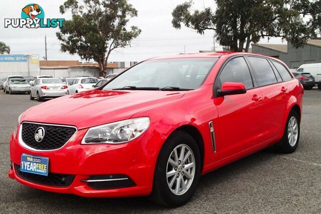 2016 HOLDEN COMMODORE EVOKE VF II WAGON, 4 DOORS, 5 SEATS