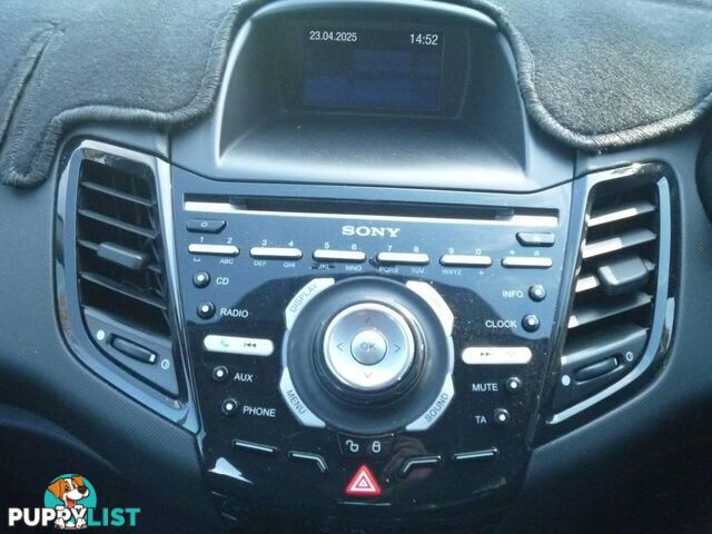 2016 FORD FIESTA SPORT WZ HATCH, 5 DOORS, 5 SEATS