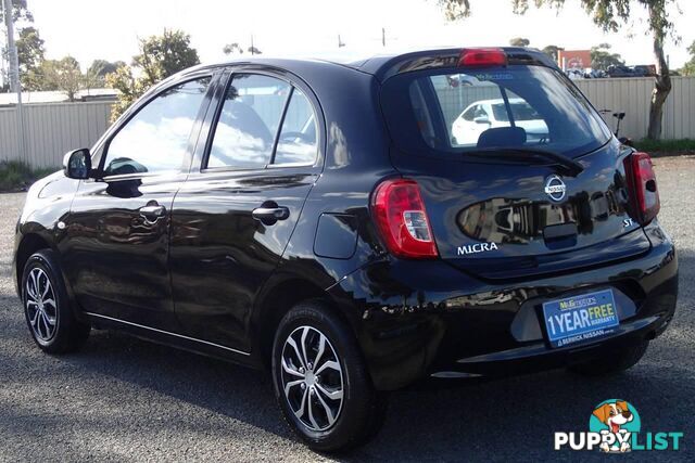 2015 NISSAN MICRA ST K13 MY15 HATCH, 5 DOORS, 5 SEATS