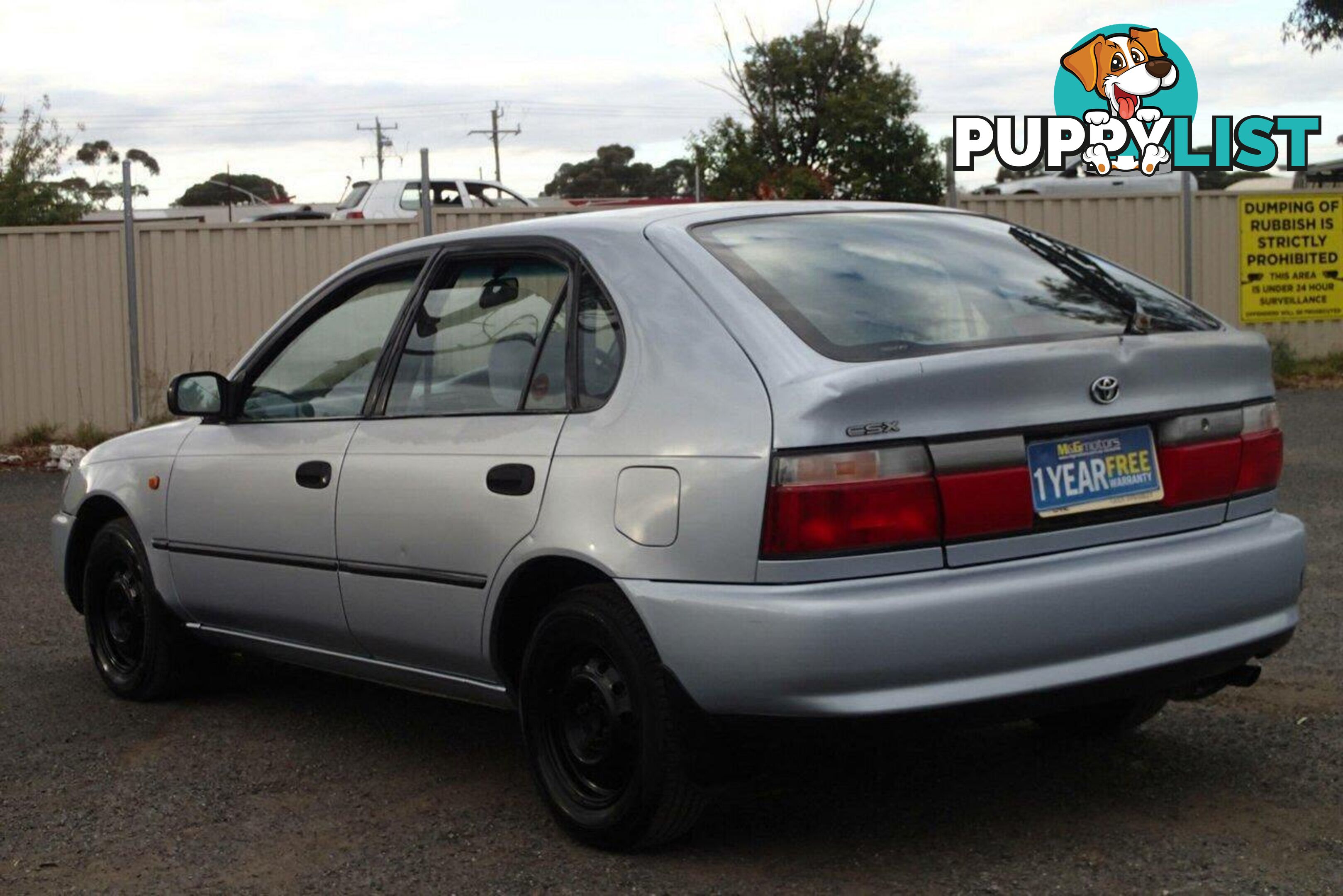1993 TOYOTA COROLLA CSI LTD AE94 HATCH, 5 DOORS, 5 SEATS