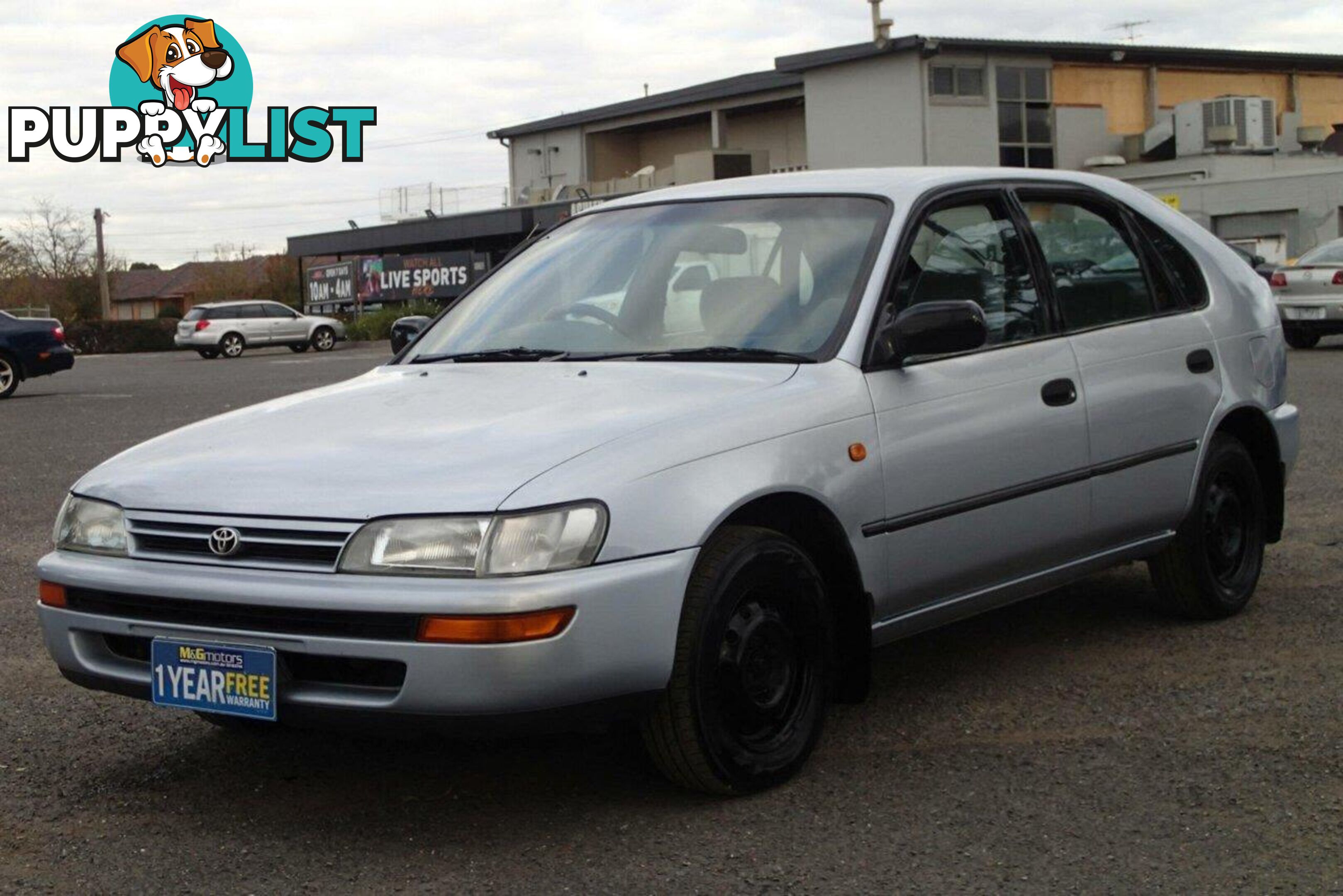 1993 TOYOTA COROLLA CSI LTD AE94 HATCH, 5 DOORS, 5 SEATS