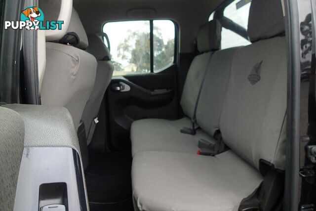 2013 NISSAN NAVARA ST-X (4X4) D40 MY12 UTE TRAY, 4 DOORS, 5 SEATS