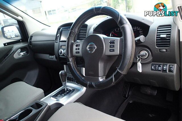 2013 NISSAN NAVARA ST-X (4X4) D40 MY12 UTE TRAY, 4 DOORS, 5 SEATS