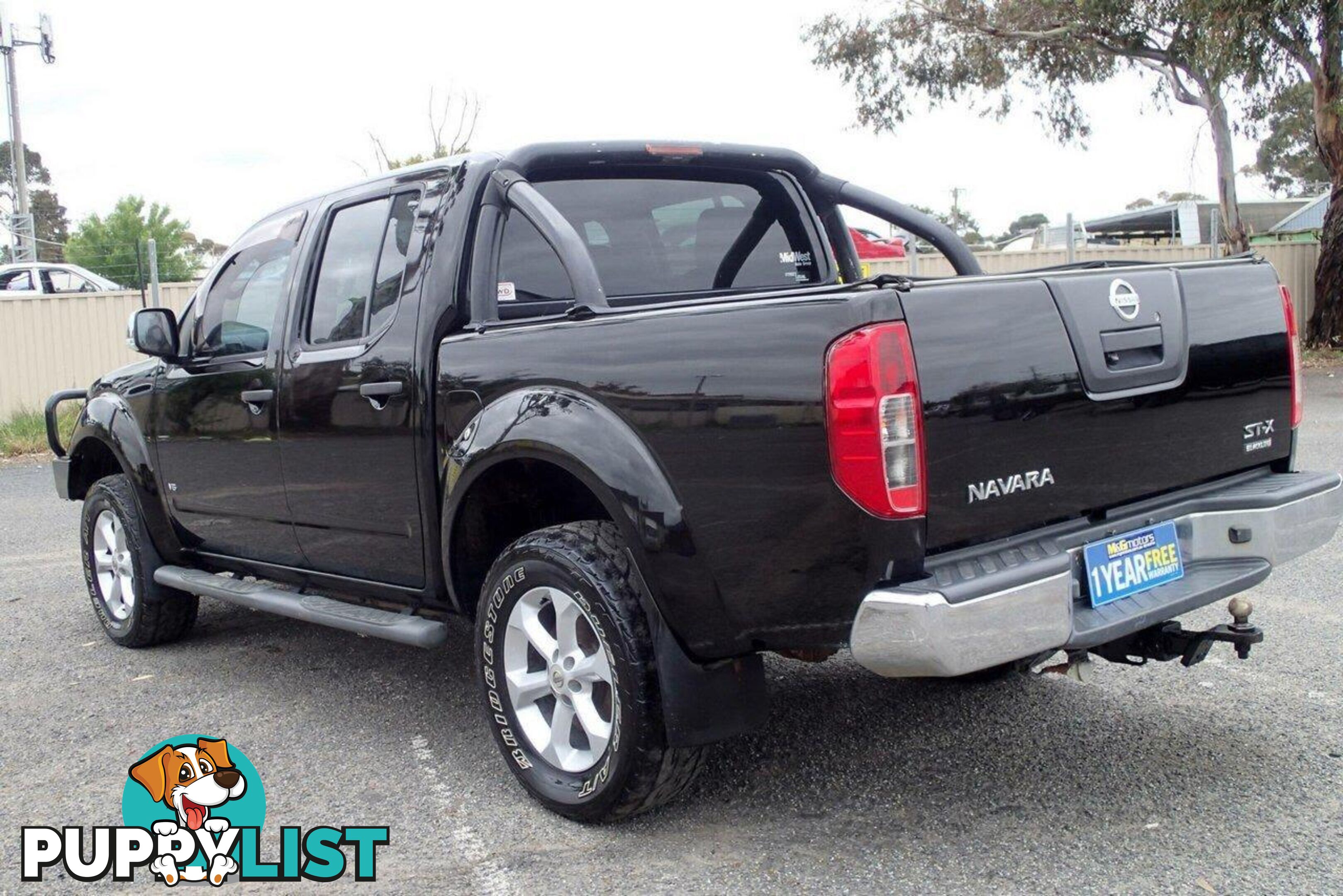 2013 NISSAN NAVARA ST-X (4X4) D40 MY12 UTE TRAY, 4 DOORS, 5 SEATS