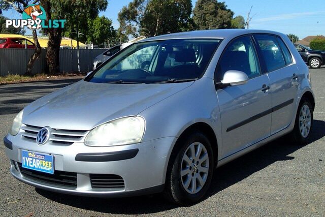 2005 VOLKSWAGEN GOLF 2.0 FSI COMFORTLINE 1K HATCH, 5 DOORS, 5 SEATS