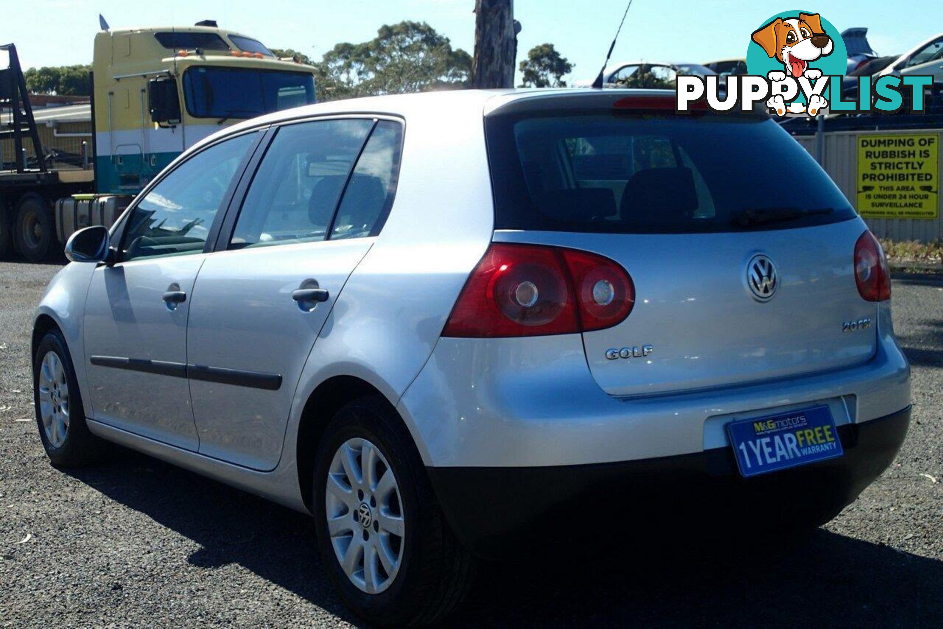 2005 VOLKSWAGEN GOLF 2.0 FSI COMFORTLINE 1K HATCH, 5 DOORS, 5 SEATS