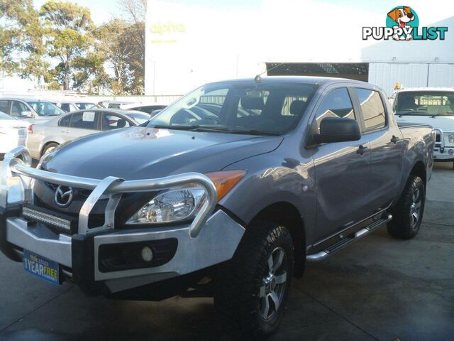 2015 MAZDA BT-50 XT (4X2) MY13 UTE TRAY, 4 DOORS, 5 SEATS