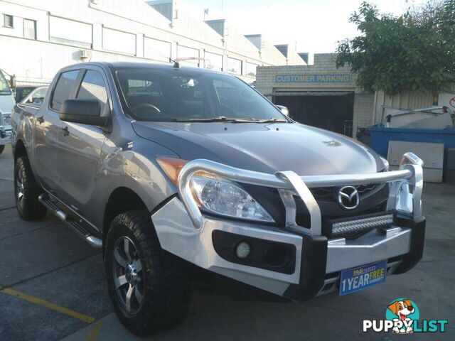 2015 MAZDA BT-50 XT (4X2) MY13 UTE TRAY, 4 DOORS, 5 SEATS