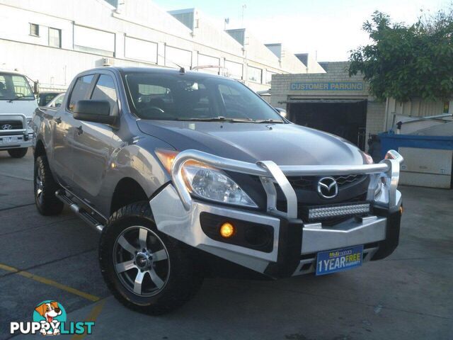 2015 MAZDA BT-50 XT (4X2) MY13 UTE TRAY, 4 DOORS, 5 SEATS