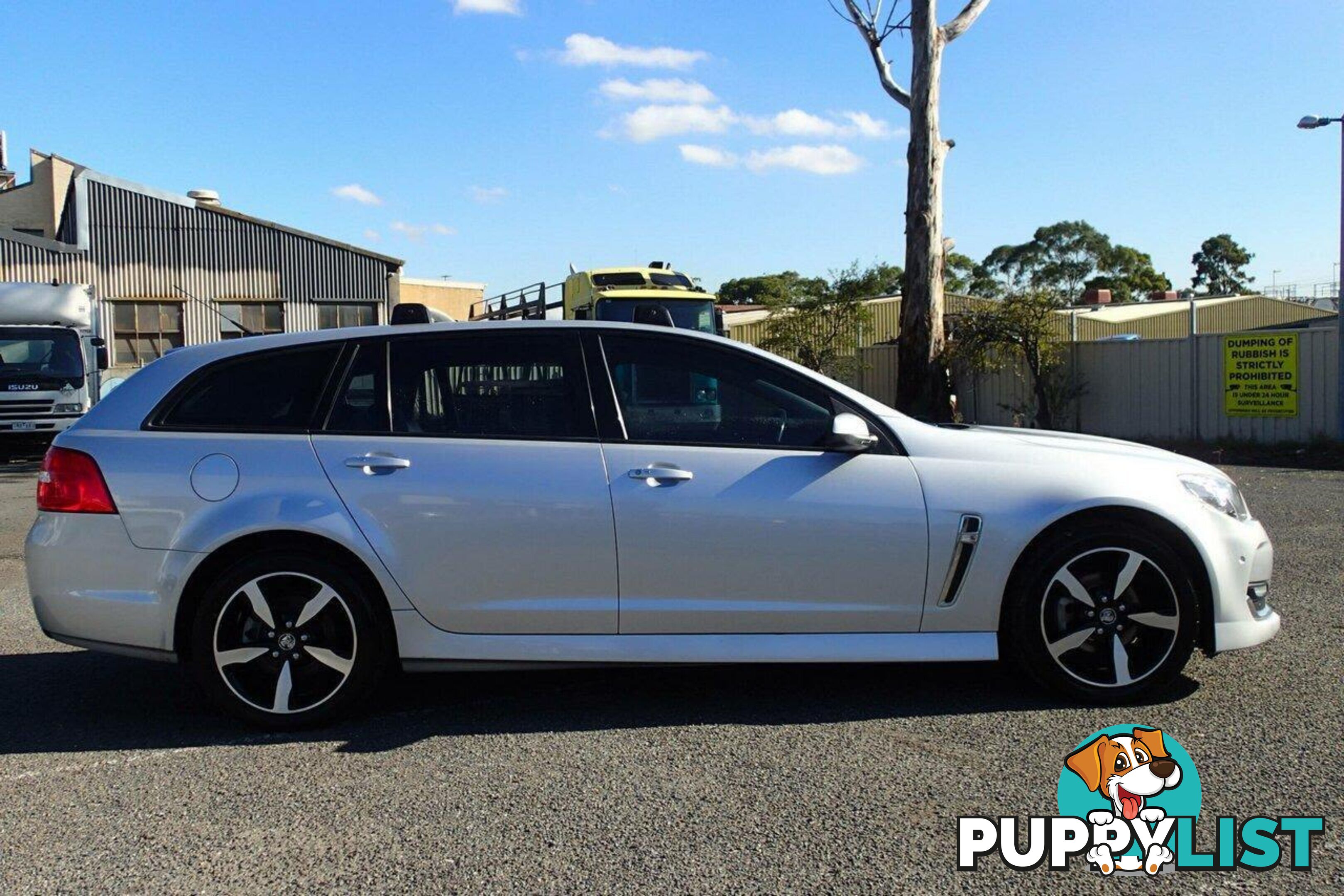 2017 HOLDEN COMMODORE SV6 VF II MY17 WAGON, 4 DOORS, 5 SEATS