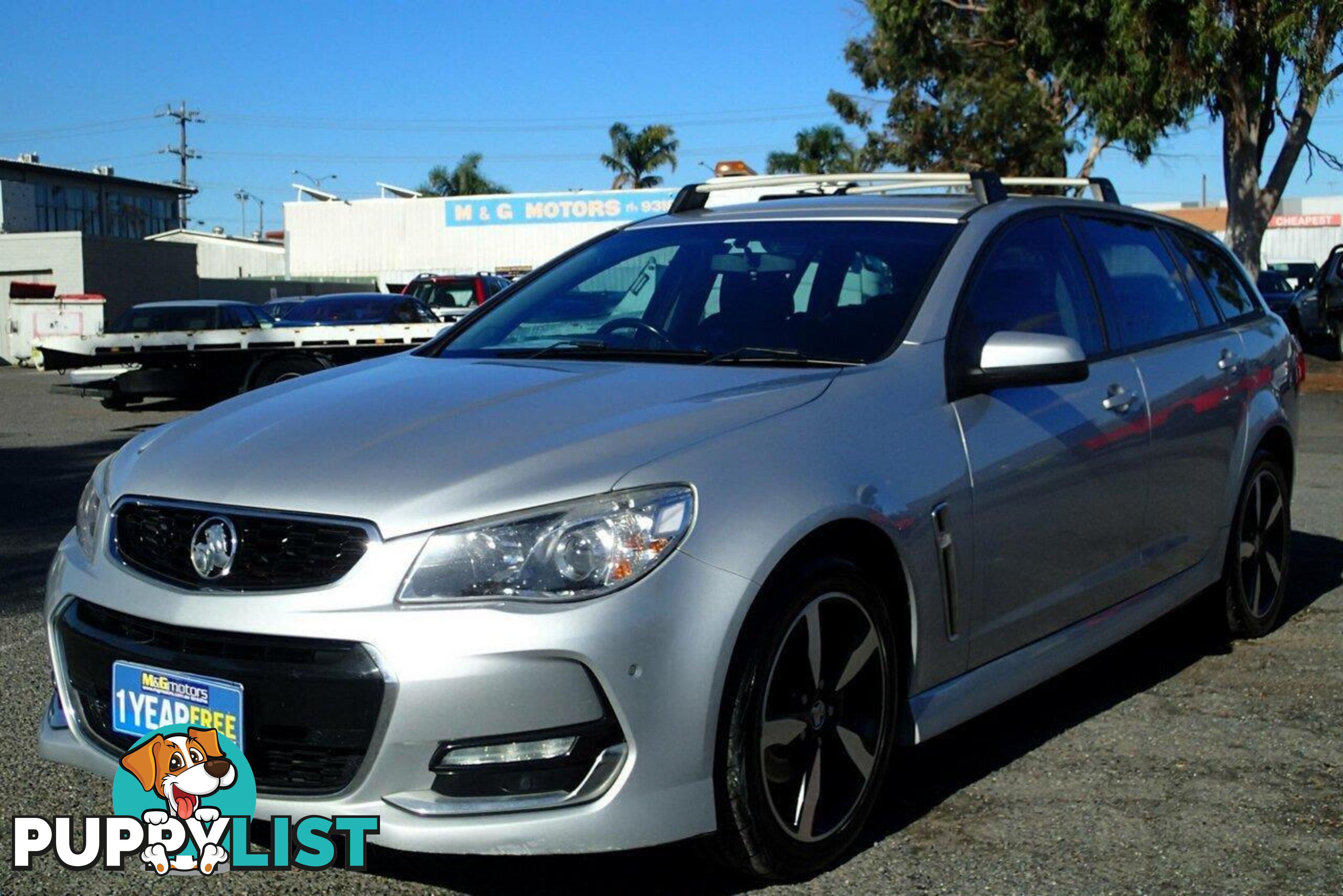 2017 HOLDEN COMMODORE SV6 VF II MY17 WAGON, 4 DOORS, 5 SEATS