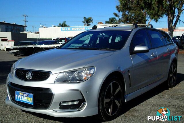 2017 HOLDEN COMMODORE SV6 VF II MY17 WAGON, 4 DOORS, 5 SEATS
