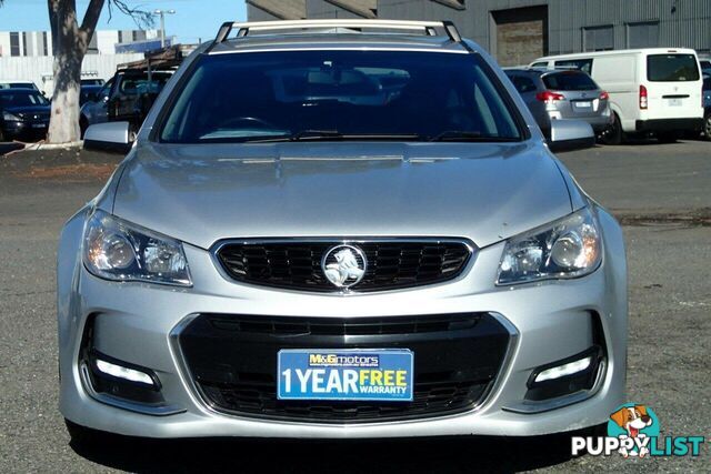 2017 HOLDEN COMMODORE SV6 VF II MY17 WAGON, 4 DOORS, 5 SEATS