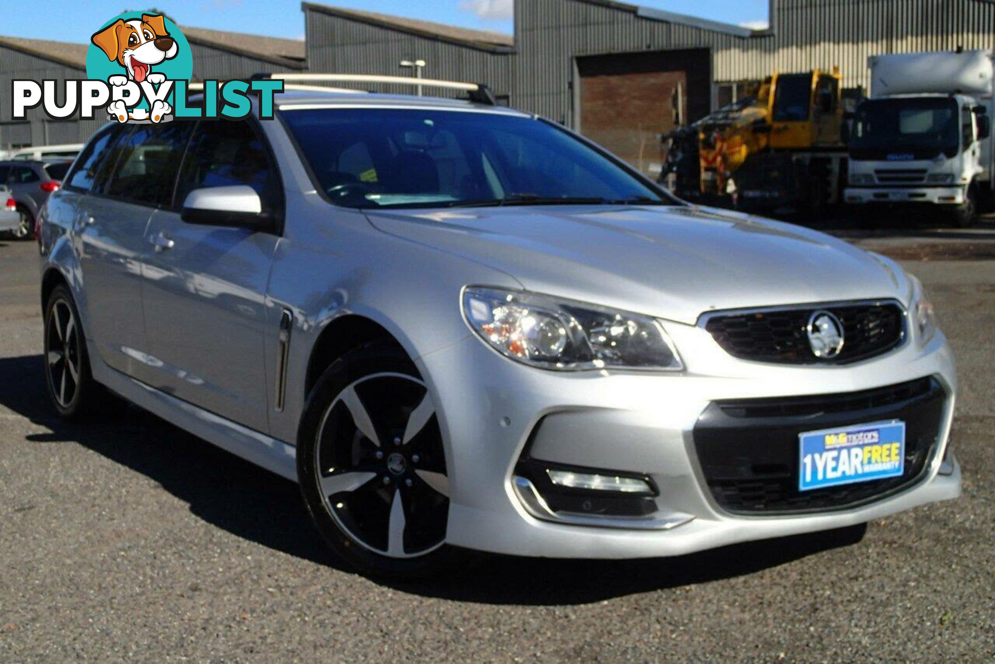 2017 HOLDEN COMMODORE SV6 VF II MY17 WAGON, 4 DOORS, 5 SEATS
