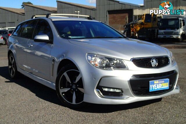 2017 HOLDEN COMMODORE SV6 VF II MY17 WAGON, 4 DOORS, 5 SEATS