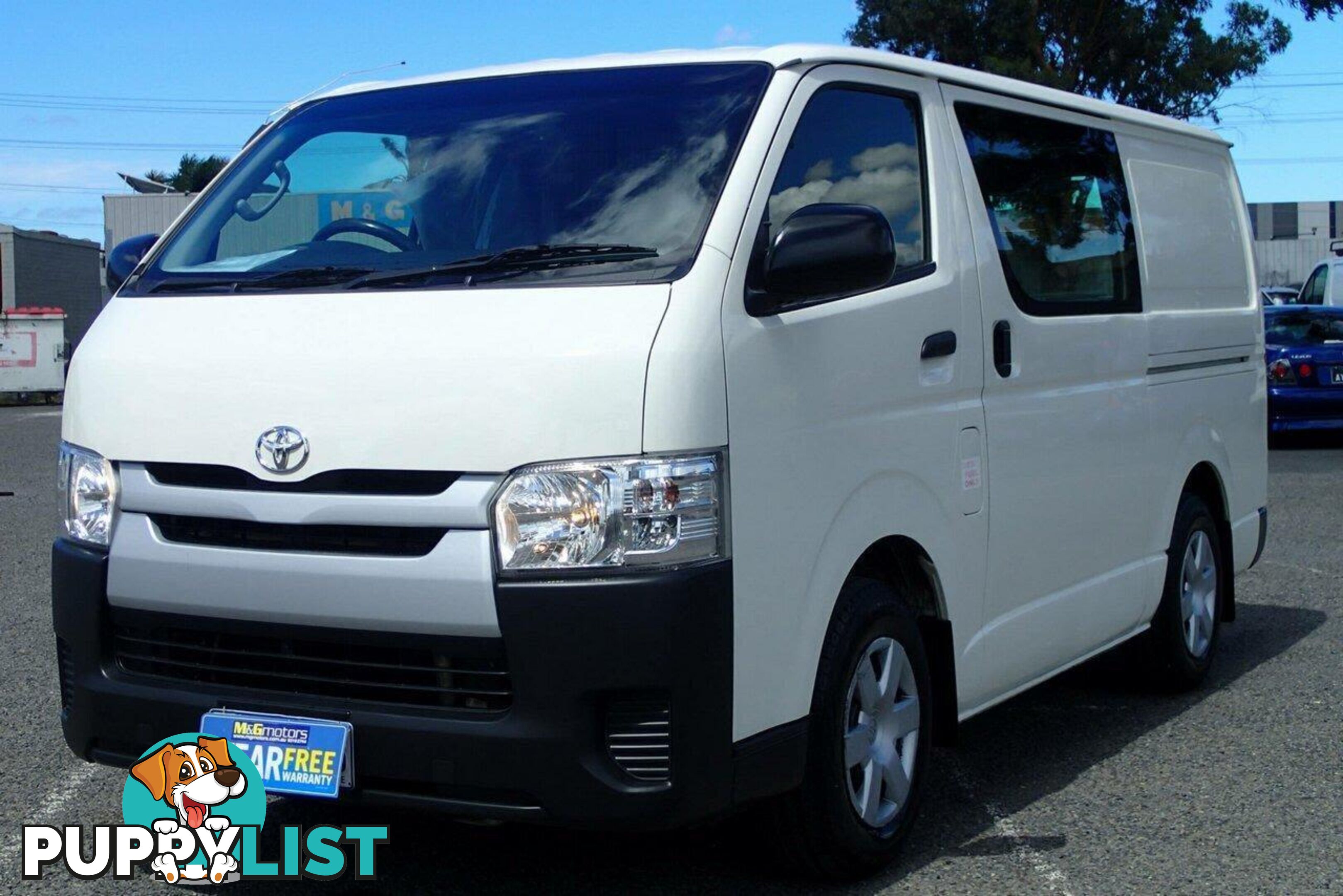 2018 TOYOTA HIACE LWB KDH201R MY16 COMMERCIAL, 4 DOORS, 2 SEATS