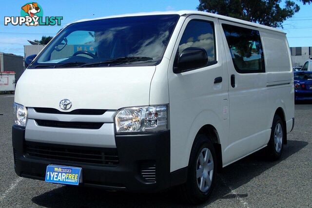 2018 TOYOTA HIACE LWB KDH201R MY16 COMMERCIAL, 4 DOORS, 2 SEATS