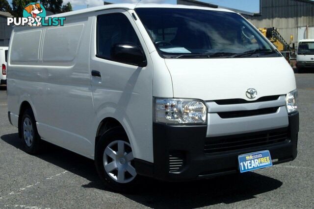 2018 TOYOTA HIACE LWB KDH201R MY16 COMMERCIAL, 4 DOORS, 2 SEATS