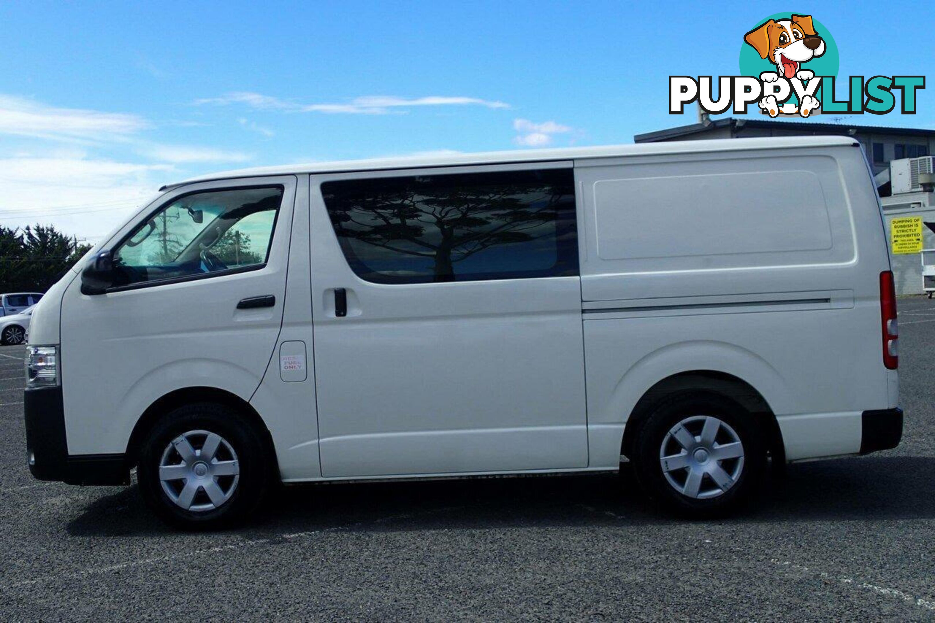 2018 TOYOTA HIACE LWB KDH201R MY16 COMMERCIAL, 4 DOORS, 2 SEATS