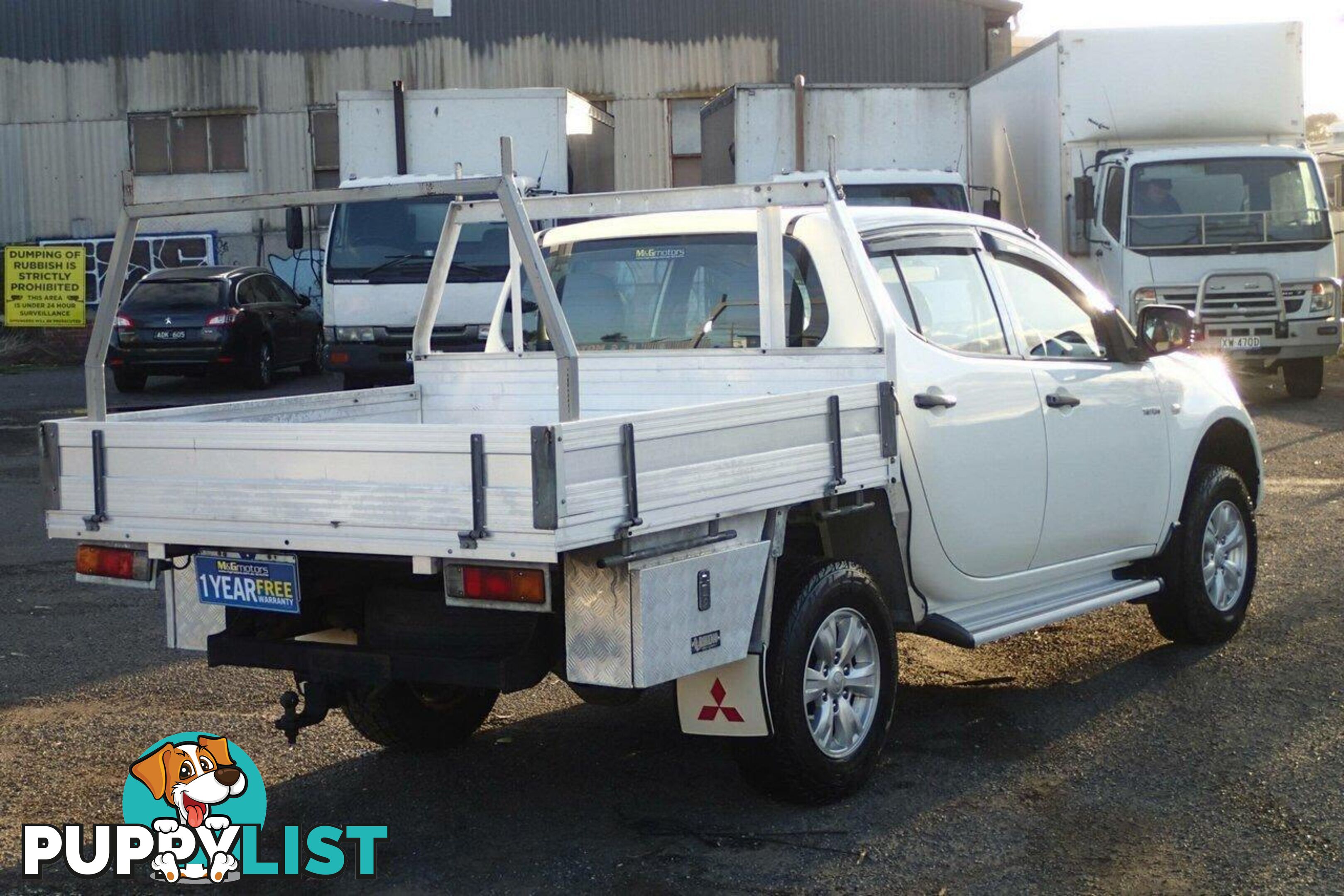 2010 MITSUBISHI TRITON GLX MN MY10 UTE TRAY, 4 DOORS, 5 SEATS