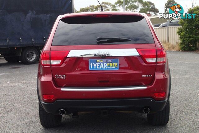 2013 JEEP GRAND CHEROKEE LIMITED (4X4) WK MY13 SUV, 4 DOORS, 5 SEATS