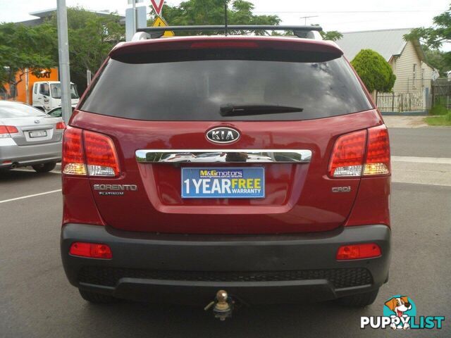 2011 KIA SORENTO PLATINUM (4X4) XM MY12 SUV, 4 DOORS, 7 SEATS