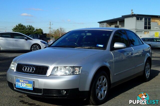 2002 AUDI A4 2.0 B6 SEDAN, 4 DOORS, 5 SEATS