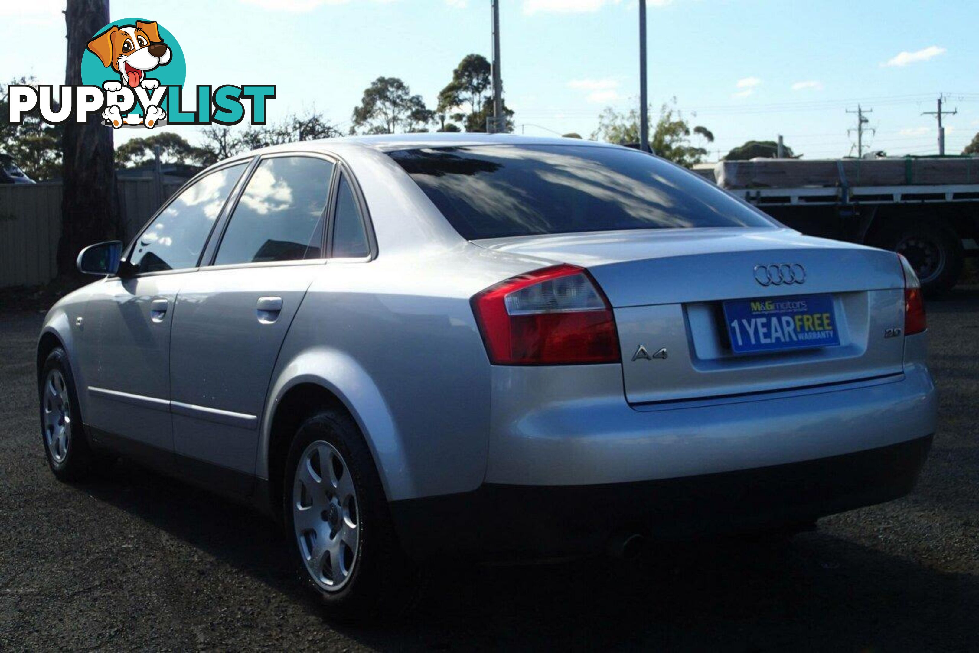 2002 AUDI A4 2.0 B6 SEDAN, 4 DOORS, 5 SEATS