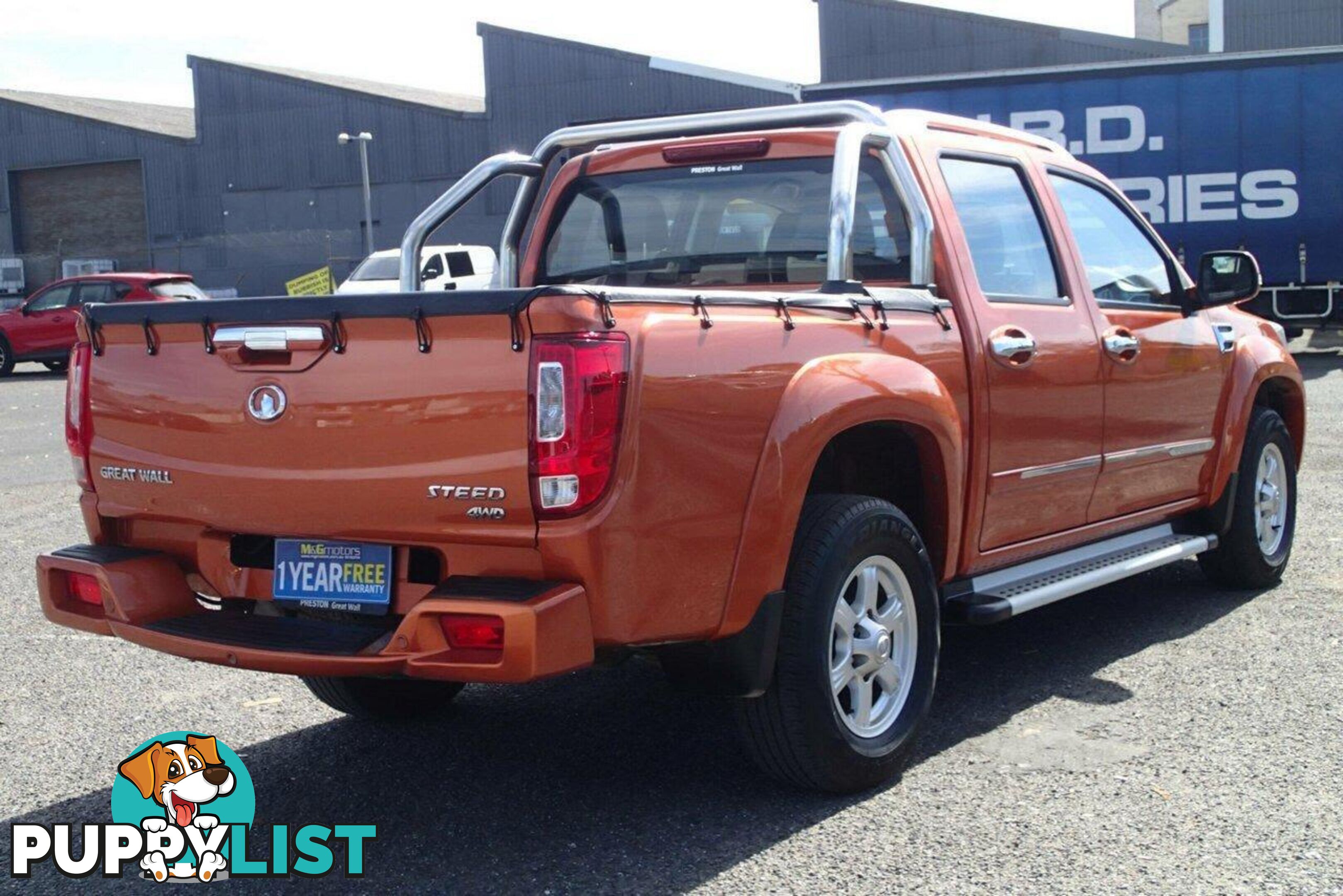 2019 GREAT WALL STEED (4X4) NBP UTE TRAY, 4 DOORS, 5 SEATS