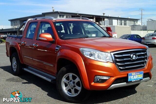 2019 GREAT WALL STEED (4X4) NBP UTE TRAY, 4 DOORS, 5 SEATS