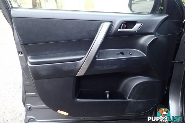 2012 TOYOTA KLUGER KX-R (4X4) 5 SEAT GSU45R MY11 UPGRADE SUV, 4 DOORS, 5 SEATS