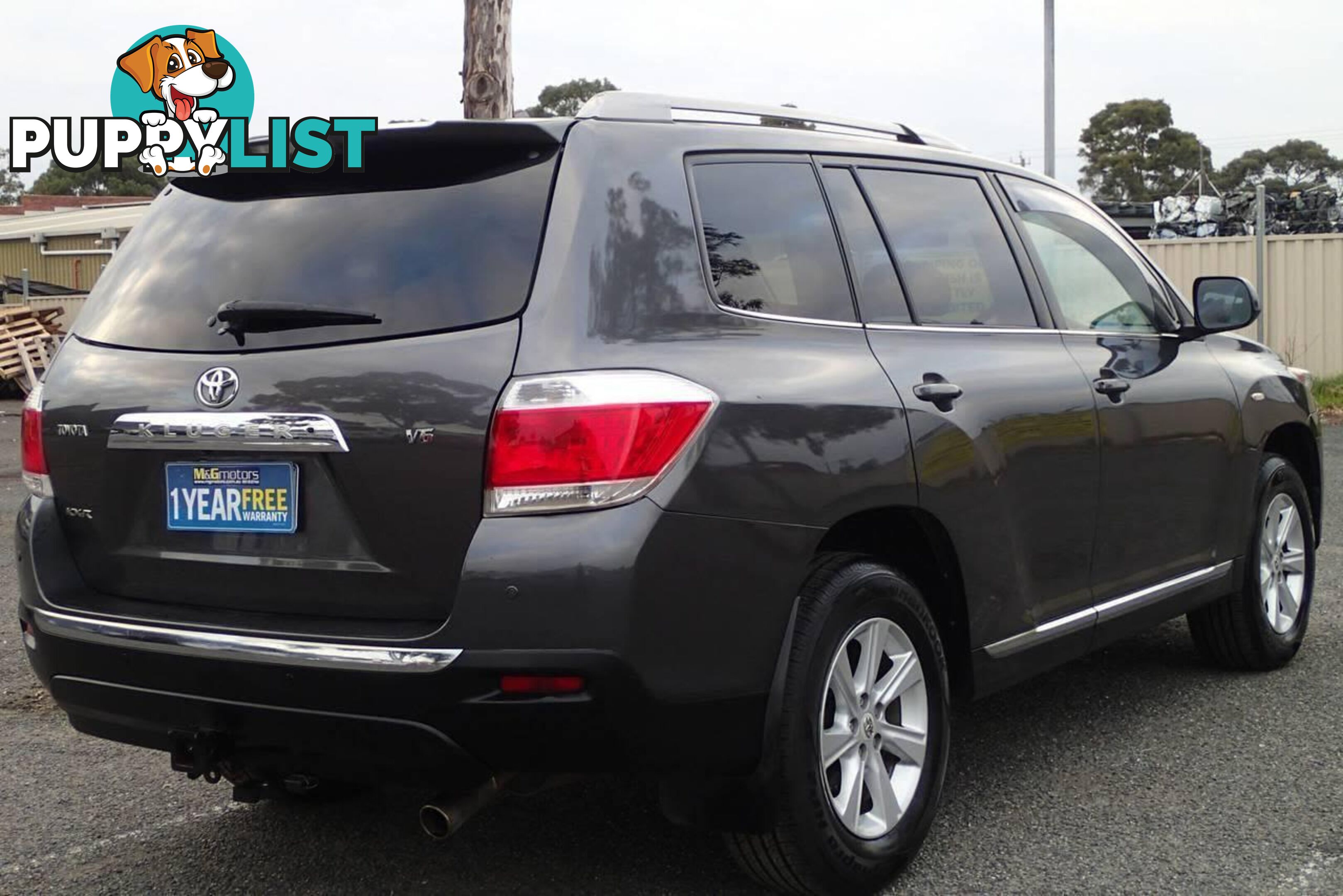 2012 TOYOTA KLUGER KX-R (4X4) 5 SEAT GSU45R MY11 UPGRADE SUV, 4 DOORS, 5 SEATS