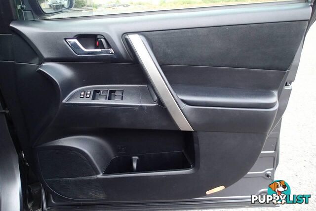 2012 TOYOTA KLUGER KX-R (4X4) 5 SEAT GSU45R MY11 UPGRADE SUV, 4 DOORS, 5 SEATS