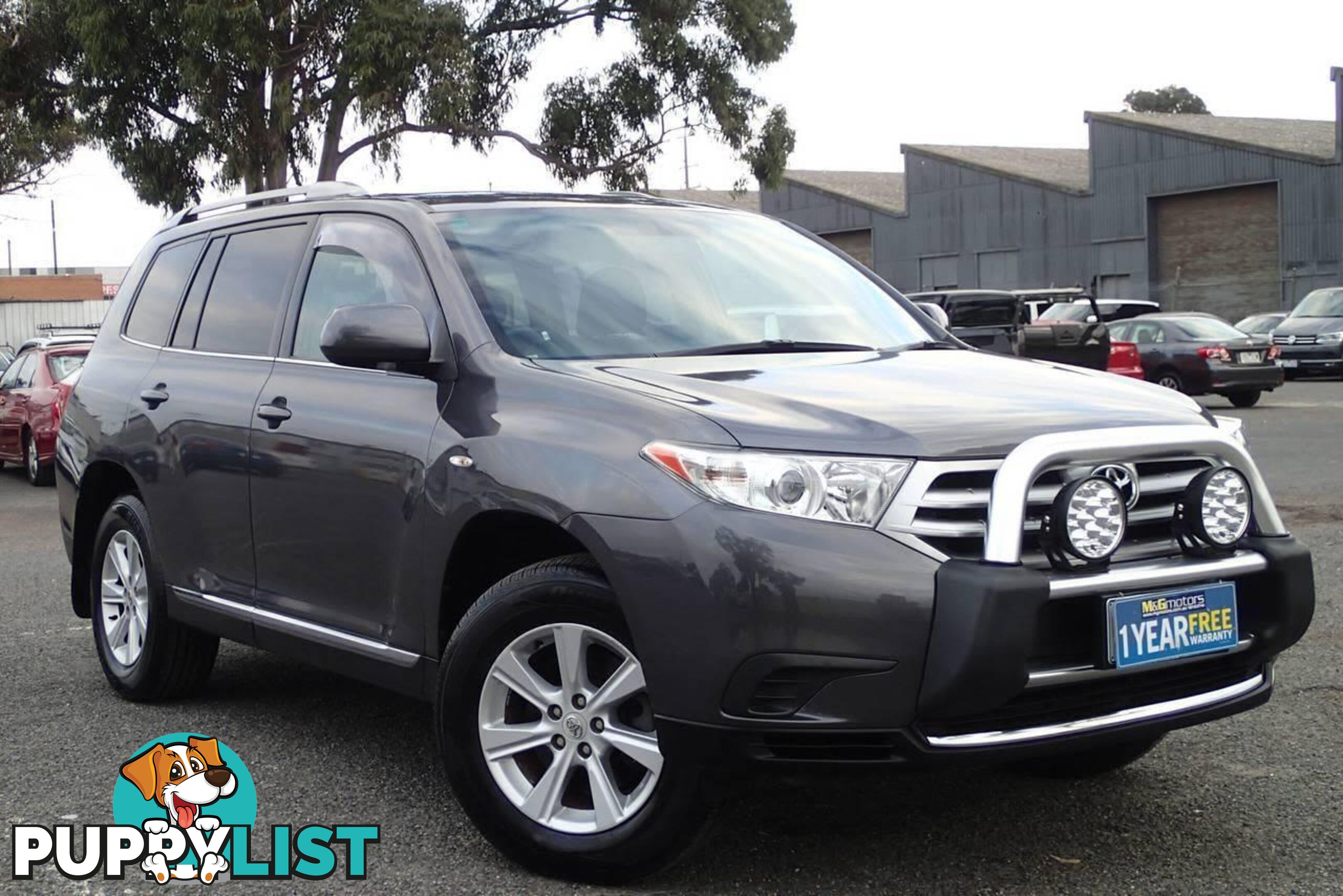 2012 TOYOTA KLUGER KX-R (4X4) 5 SEAT GSU45R MY11 UPGRADE SUV, 4 DOORS, 5 SEATS