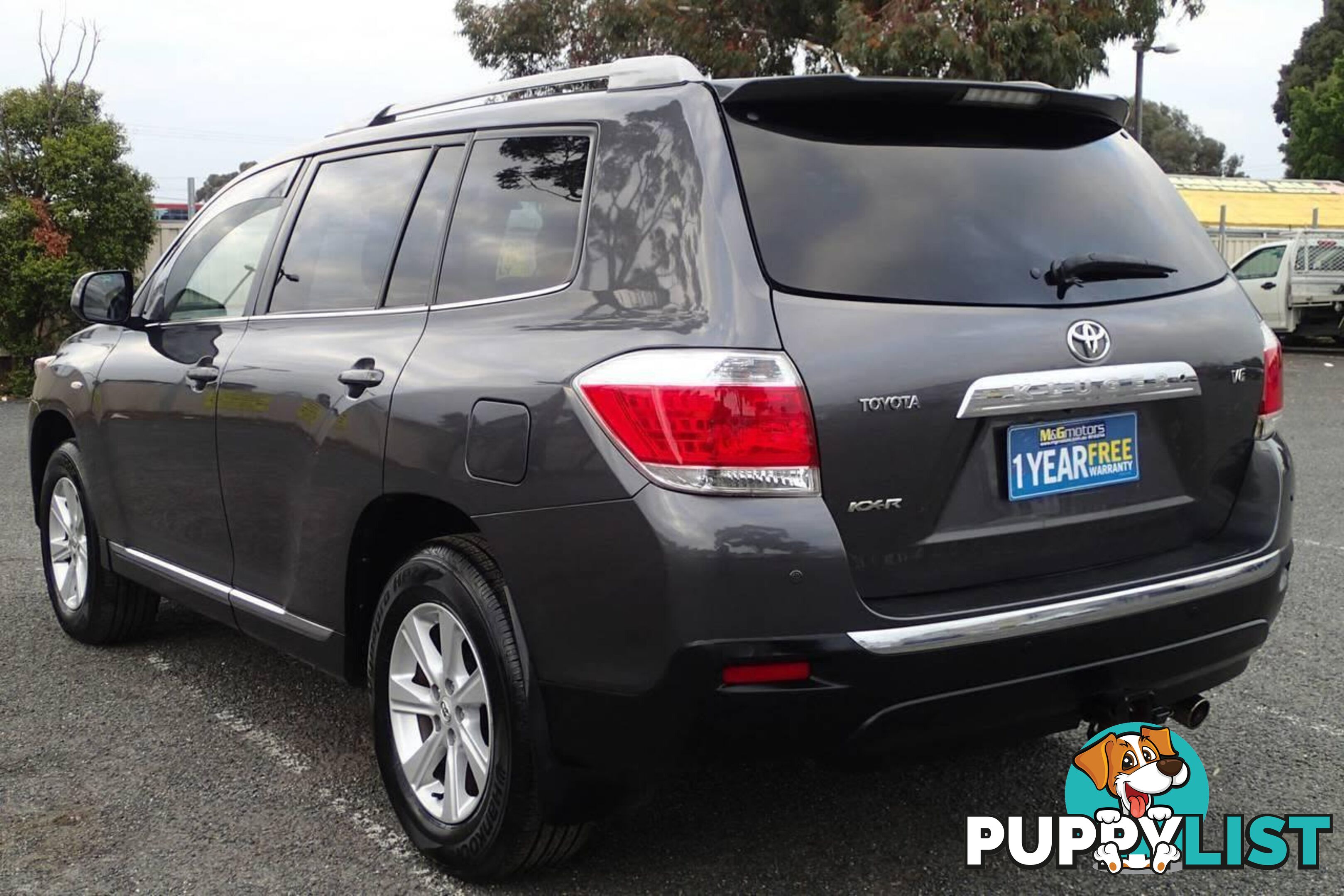 2012 TOYOTA KLUGER KX-R (4X4) 5 SEAT GSU45R MY11 UPGRADE SUV, 4 DOORS, 5 SEATS