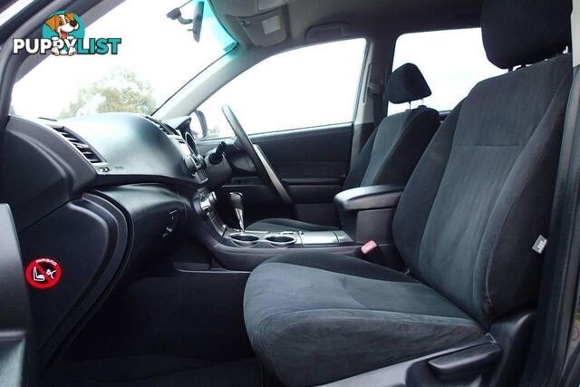 2012 TOYOTA KLUGER KX-R (4X4) 5 SEAT GSU45R MY11 UPGRADE SUV, 4 DOORS, 5 SEATS