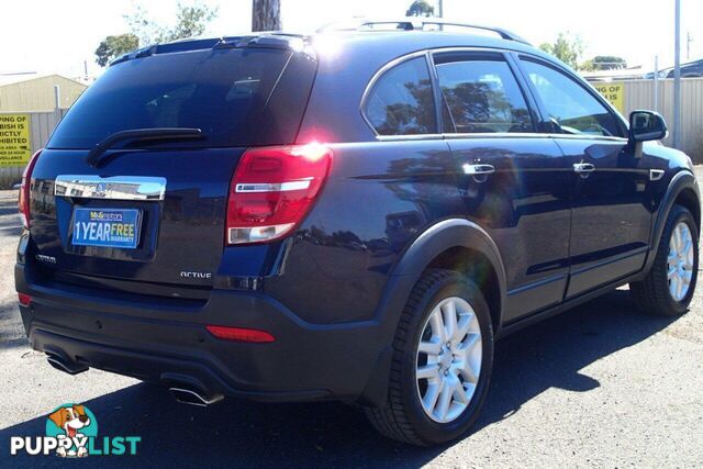 2017 HOLDEN CAPTIVA ACTIVE 7 SEATER CG MY18 SUV, 4 DOORS, 7 SEATS