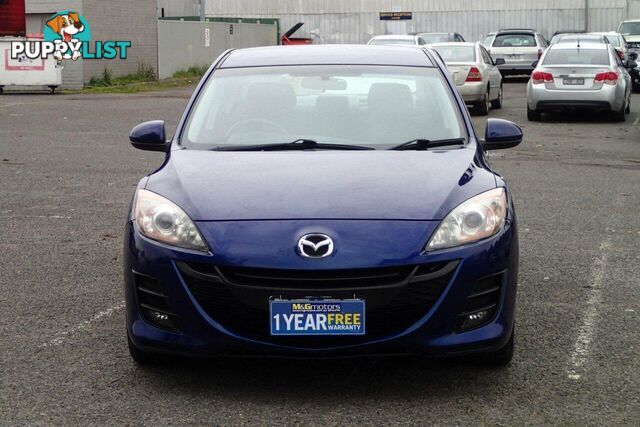 2010 MAZDA 3 MAXX BL 10 UPGRADE SEDAN, 4 DOORS, 5 SEATS