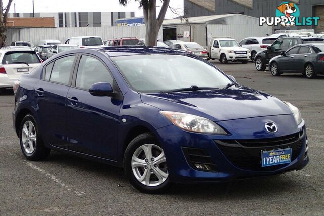 2010 MAZDA 3 MAXX BL 10 UPGRADE SEDAN, 4 DOORS, 5 SEATS