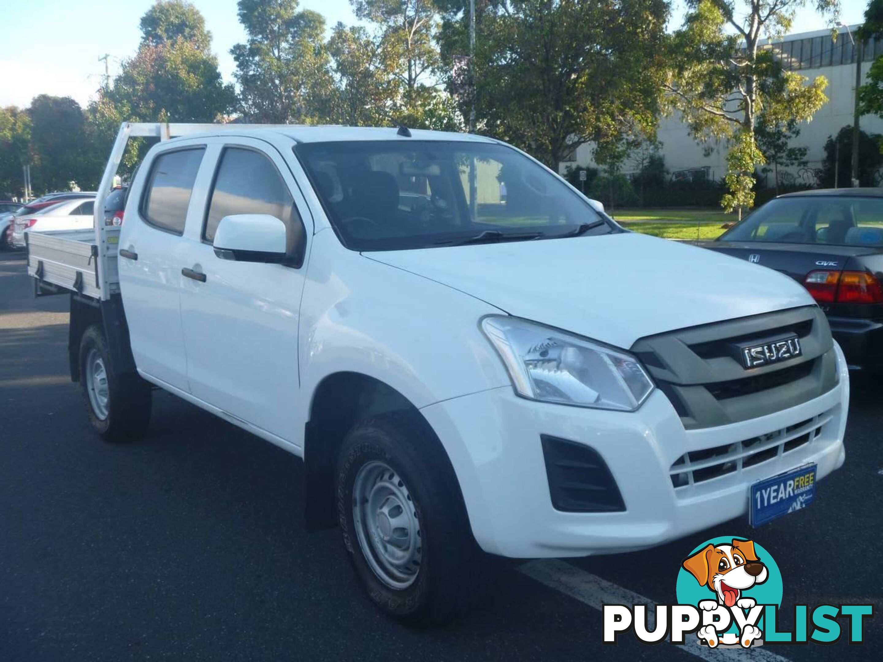 2017 ISUZU D-MAX SX (4X4) TF MY17 UTE TRAY, 4 DOORS, 5 SEATS