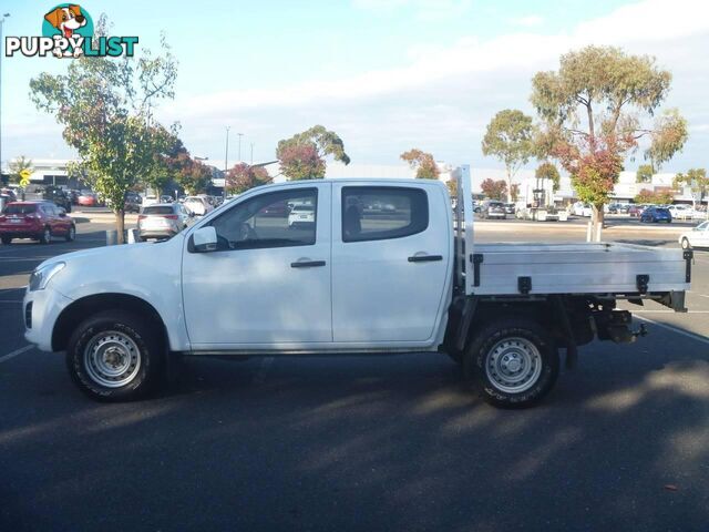 2017 ISUZU D-MAX SX (4X4) TF MY17 UTE TRAY, 4 DOORS, 5 SEATS