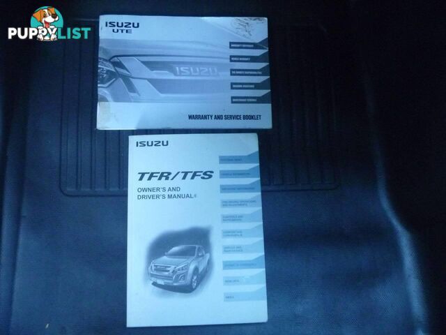 2017 ISUZU D-MAX SX (4X4) TF MY17 UTE TRAY, 4 DOORS, 5 SEATS