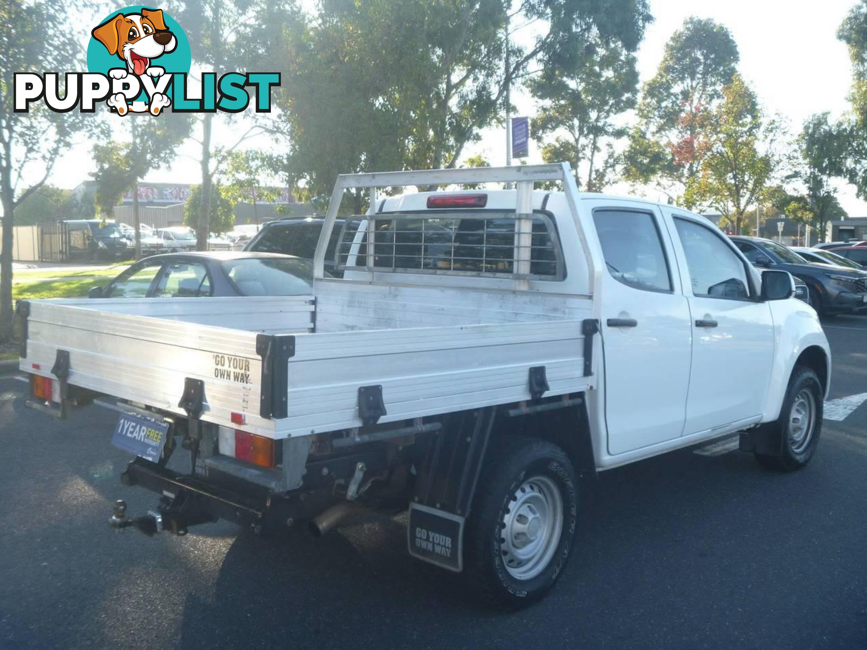 2017 ISUZU D-MAX SX (4X4) TF MY17 UTE TRAY, 4 DOORS, 5 SEATS