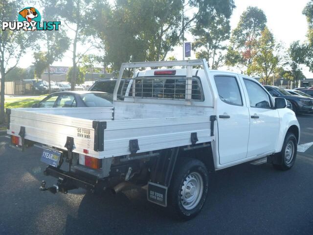 2017 ISUZU D-MAX SX (4X4) TF MY17 UTE TRAY, 4 DOORS, 5 SEATS