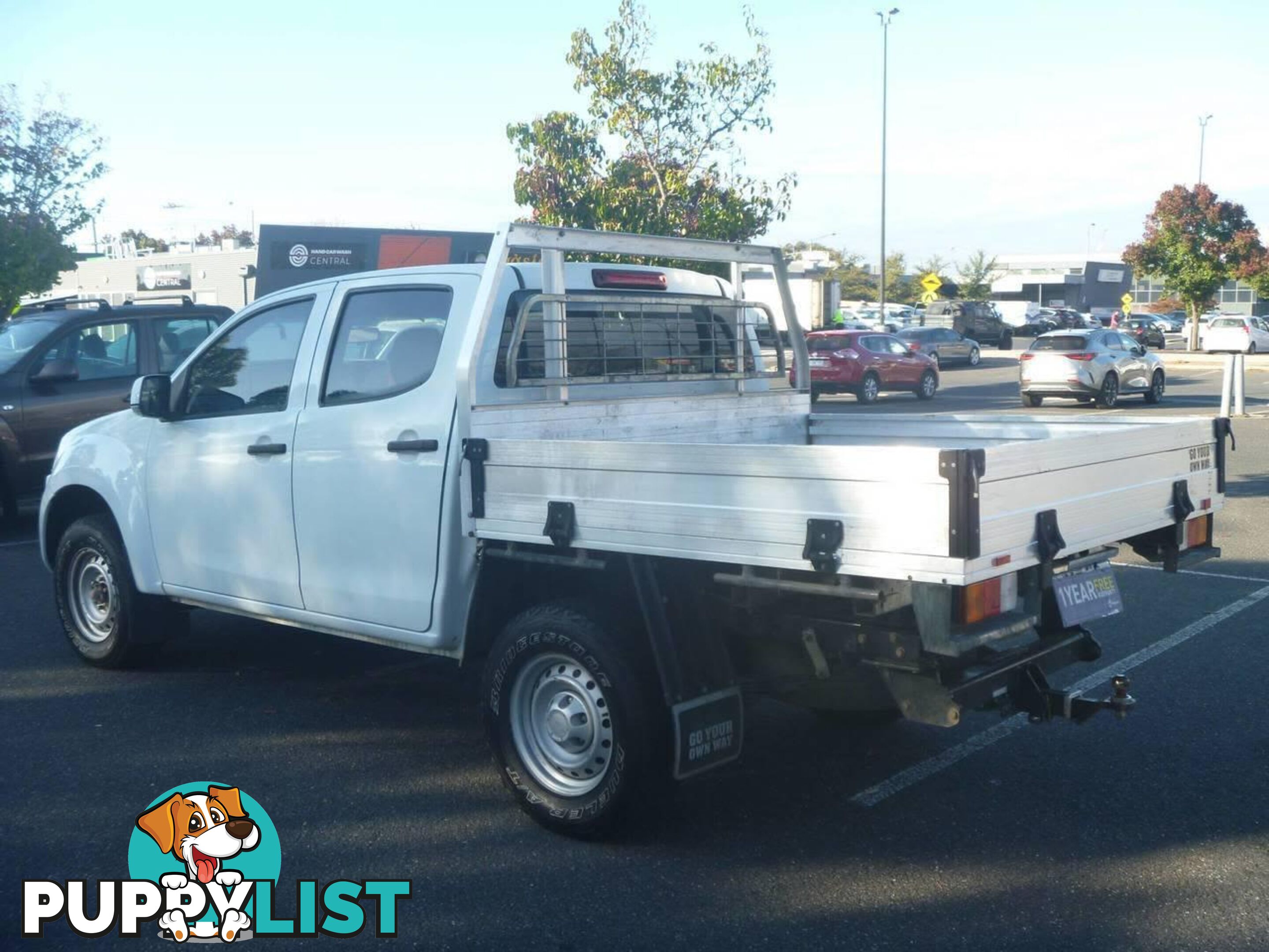 2017 ISUZU D-MAX SX (4X4) TF MY17 UTE TRAY, 4 DOORS, 5 SEATS