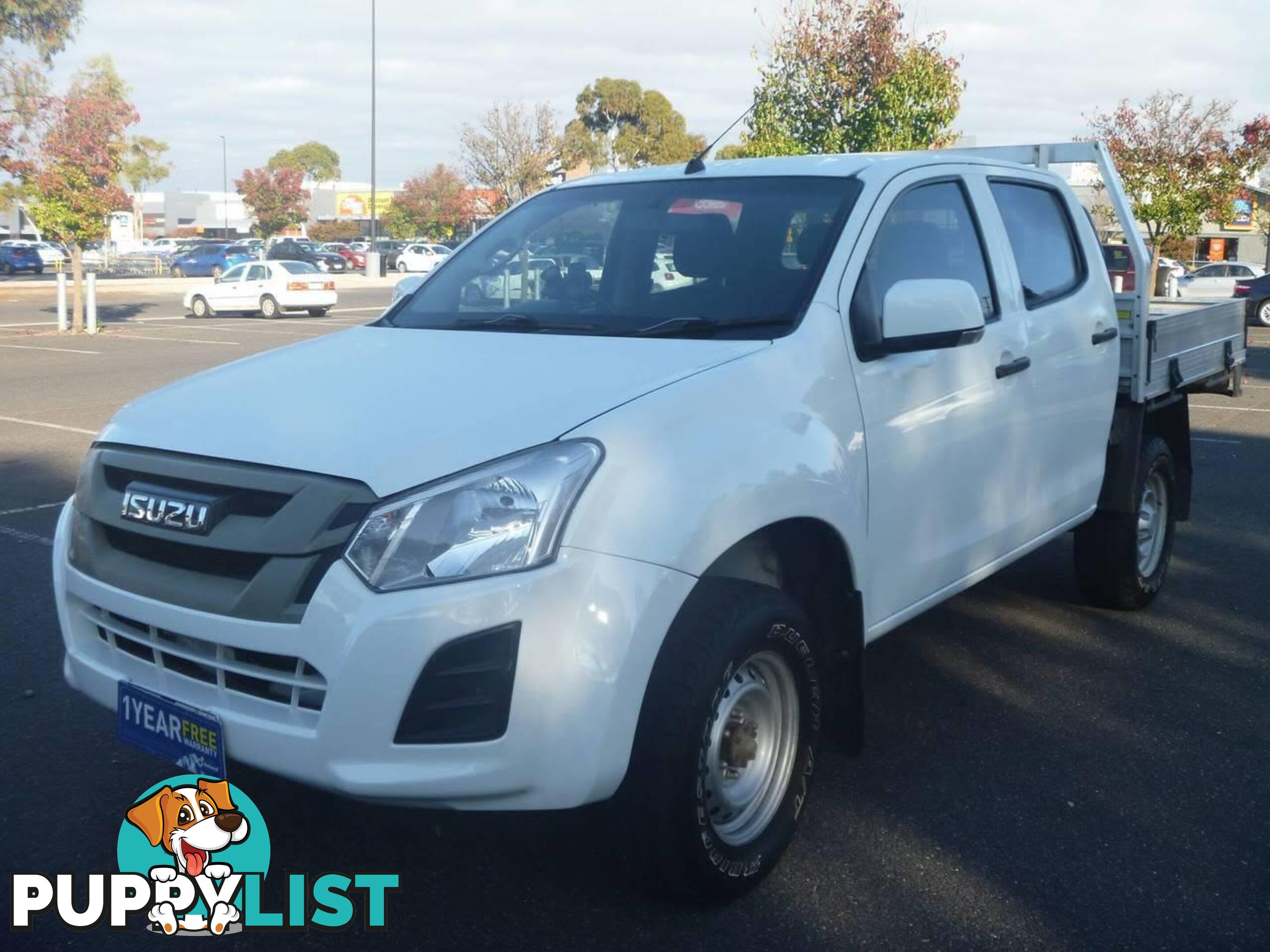 2017 ISUZU D-MAX SX (4X4) TF MY17 UTE TRAY, 4 DOORS, 5 SEATS
