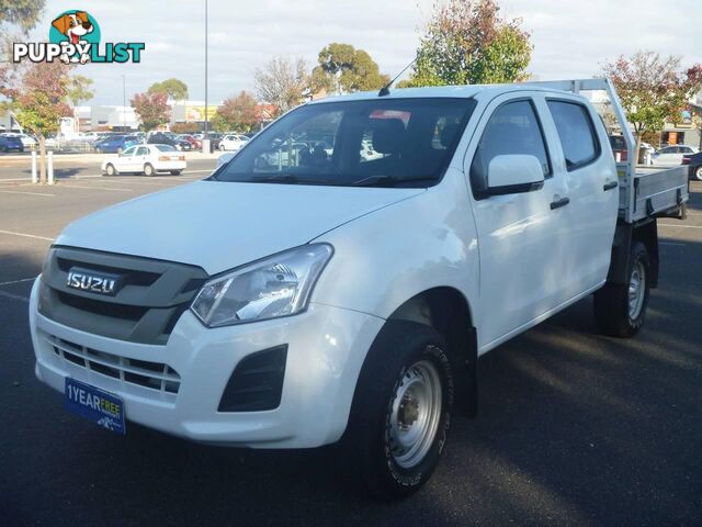 2017 ISUZU D-MAX SX (4X4) TF MY17 UTE TRAY, 4 DOORS, 5 SEATS