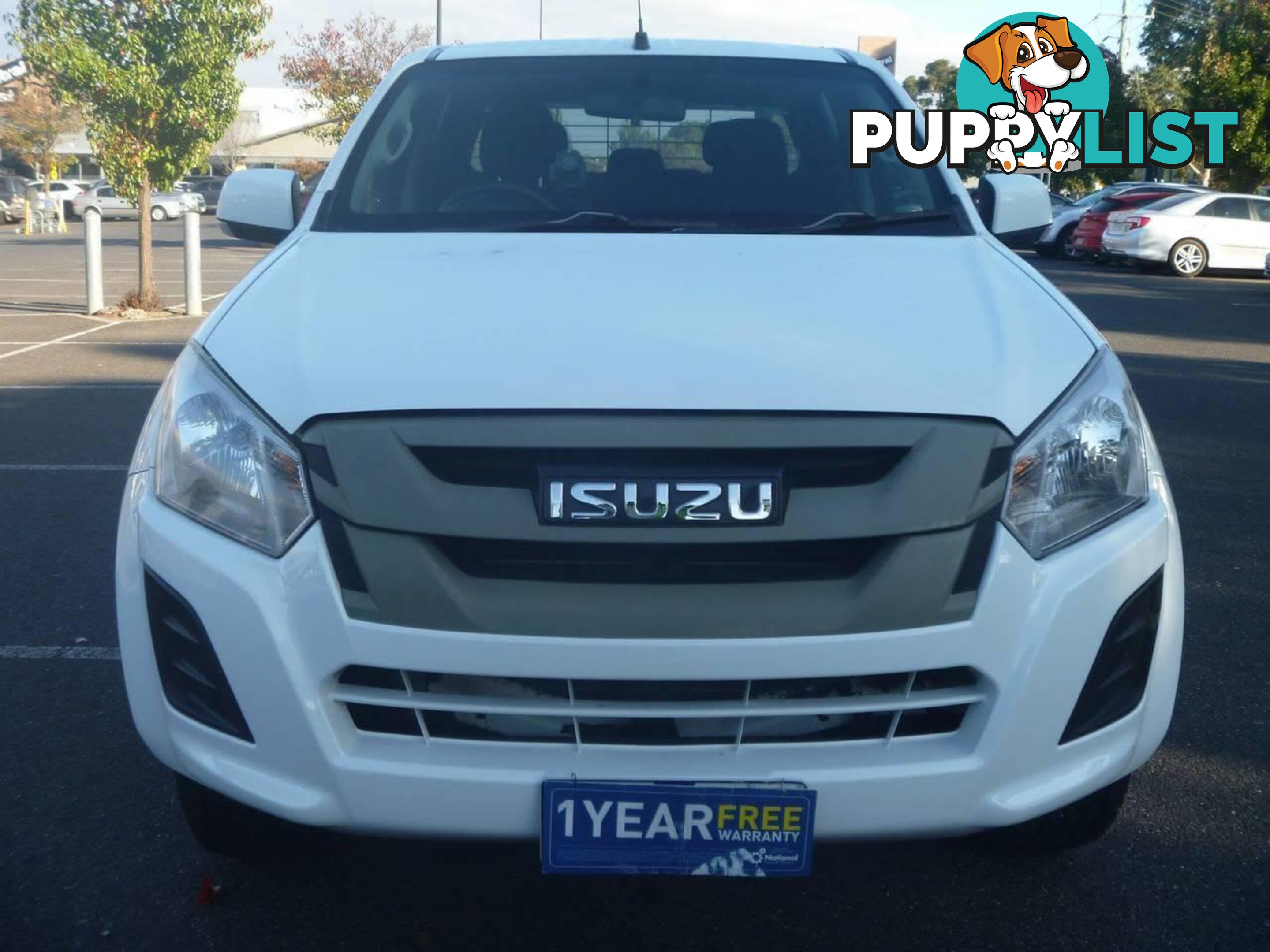 2017 ISUZU D-MAX SX (4X4) TF MY17 UTE TRAY, 4 DOORS, 5 SEATS