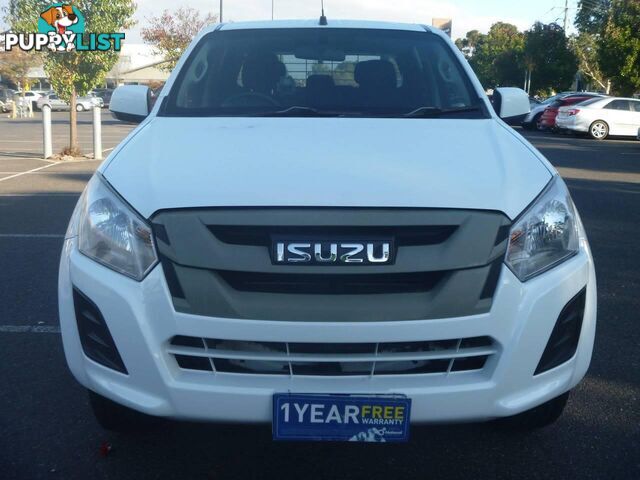 2017 ISUZU D-MAX SX (4X4) TF MY17 UTE TRAY, 4 DOORS, 5 SEATS