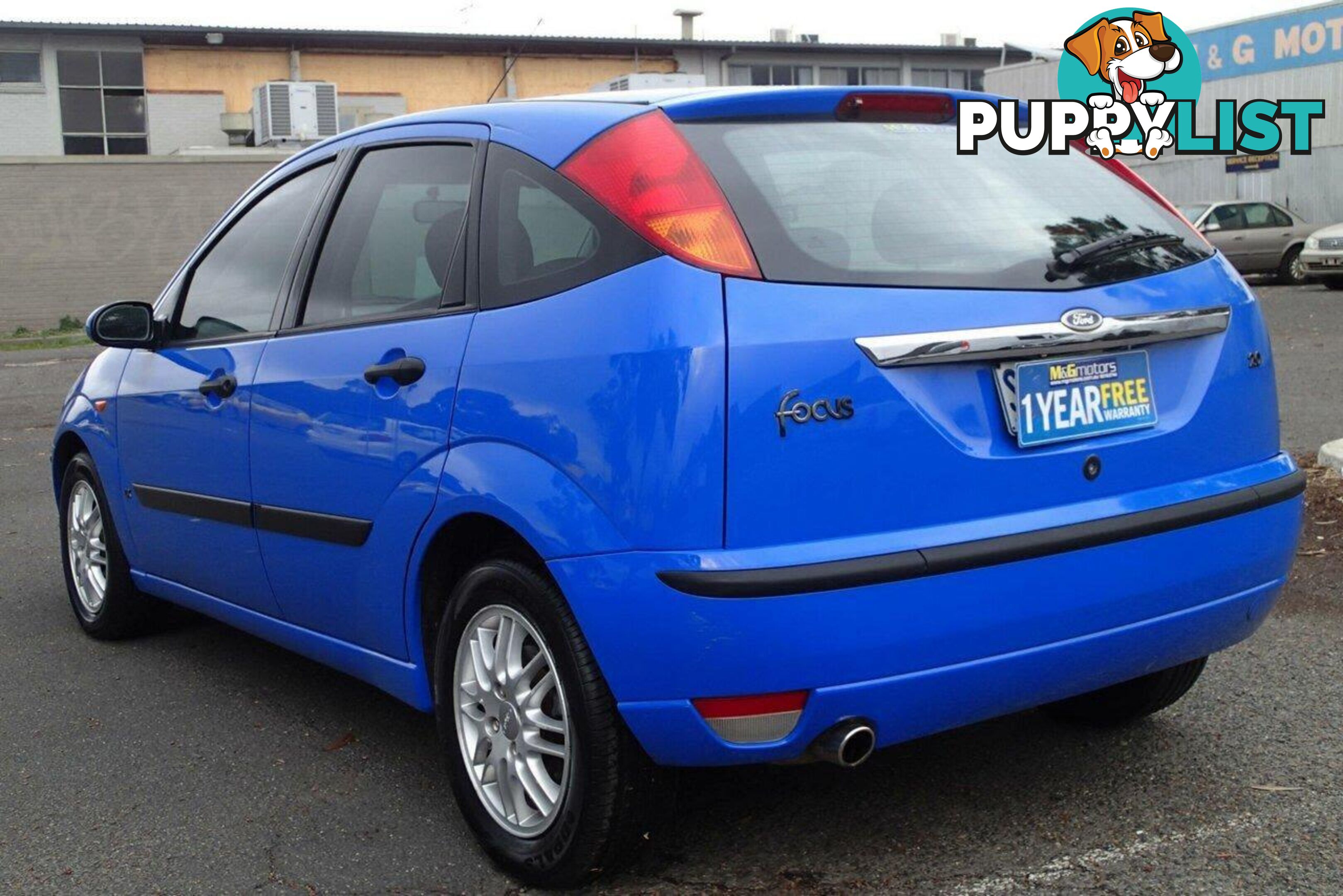 2003 FORD FOCUS LX LR HATCH, 5 DOORS, 5 SEATS